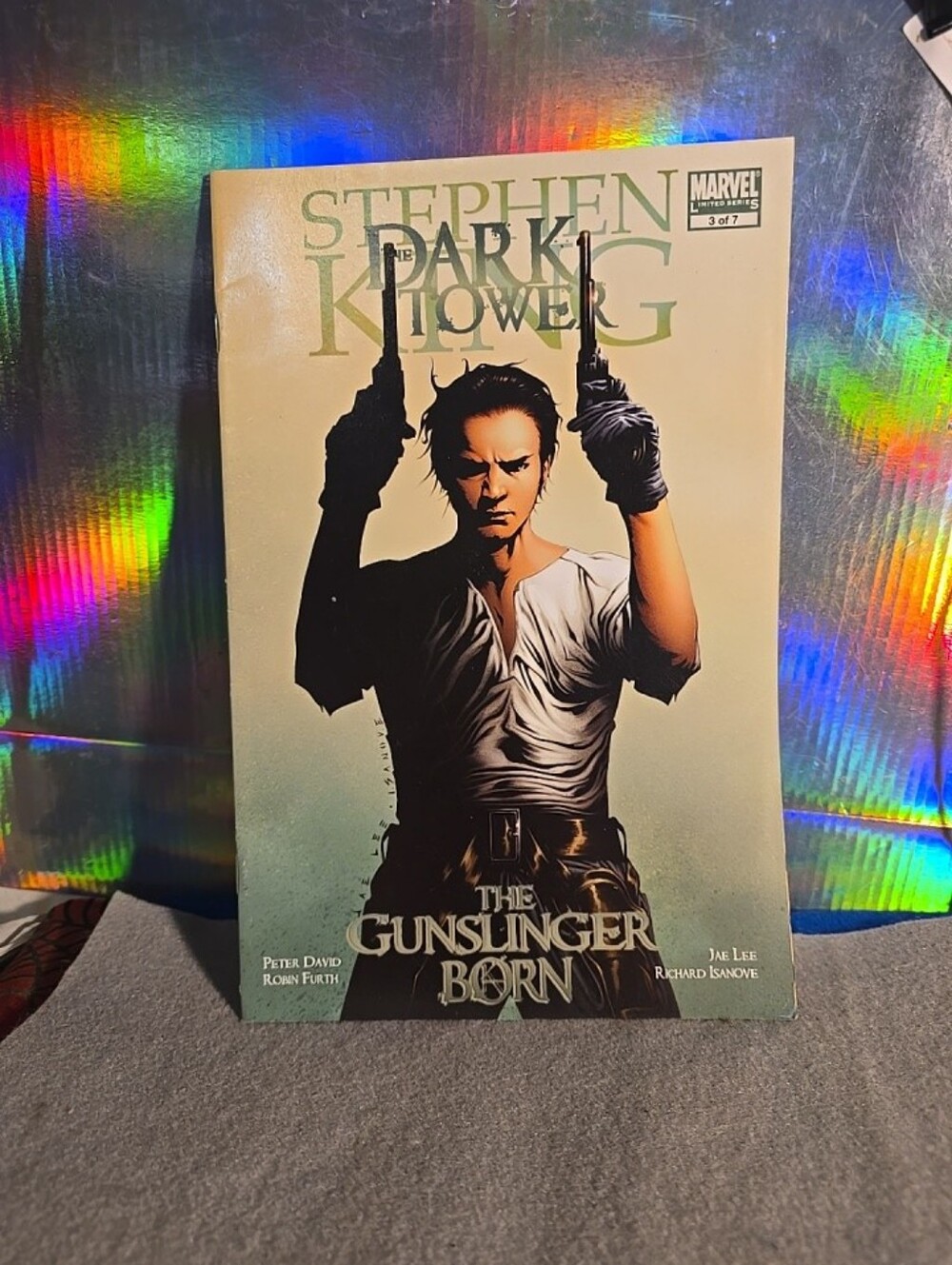 061826 Dark Tower Gunslinger Born #3 2007 Marvel Comics VF- Rol Deschain#black s